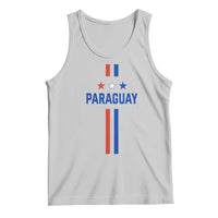 Paraguay Flag Soccer Jersey Style Graphic Tank Top Patriotic Paraguaya Pride Football Fans Sports Spirit