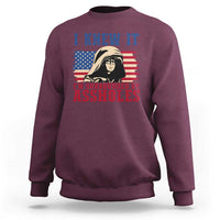 Funny I Knew It Im Surrounded by Axxholes Sci-fi Meme Sweatshirt Patriotic Space Parody USA Flag Sarcastic 1980s Movie Quote