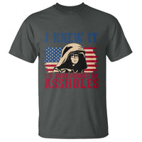 Funny I Knew It Im Surrounded by Axxholes Sci-fi Meme T Shirt Patriotic Space Parody USA Flag Sarcastic 1980s Movie Quote