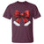 Red Coquette Bow Santa Retro Christmas Vibe T Shirt - Wonder Print Shop