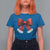 Red Coquette Bow Santa Retro Christmas Vibe T Shirt For Women - Wonder Print Shop