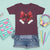 Red Coquette Bow Santa Christmas Vibe T Shirt For Kid - Wonder Print Shop
