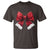 Red Coquette Bow Santa Christmas Vibe T Shirt - Wonder Print Shop