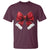 Red Coquette Bow Santa Christmas Vibe T Shirt - Wonder Print Shop
