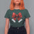 Red Coquette Bow Santa Christmas Vibe T Shirt For Women - Wonder Print Shop