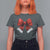 Red Coquette Bow Santa Christmas Vibe T Shirt For Women - Wonder Print Shop