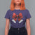Red Coquette Bow Santa Christmas Vibe T Shirt For Women - Wonder Print Shop