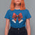 Red Coquette Bow Santa Christmas Vibe T Shirt For Women - Wonder Print Shop
