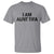 Funny I Am Aunt Tifa T Shirt Sarcastic Political Satire Minimalist - Wonder Print Shop