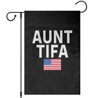 Aunt Tifa Garden Flag Funny Political Sarcasm Patriotic American Flag - Wonder Print Shop