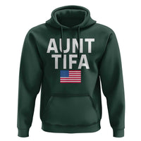 Aunt Tifa Hoodie Funny Political Sarcasm Patriotic American Flag - Wonder Print Shop