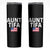 Aunt Tifa Skinny Tumbler Funny Political Sarcasm Patriotic American Flag - Wonder Print Shop