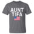 Aunt Tifa T Shirt Funny Political Sarcasm Patriotic American Flag - Wonder Print Shop