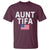 Aunt Tifa T Shirt Funny Political Sarcasm Patriotic American Flag - Wonder Print Shop