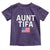 Aunt Tifa Toddler T Shirt Funny Political Sarcasm Patriotic American Flag - Wonder Print Shop