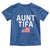 Aunt Tifa Toddler T Shirt Funny Political Sarcasm Patriotic American Flag - Wonder Print Shop