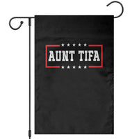 Aunt Tifa Garden Flag Funny Political Sarcasm Patriotic - Wonder Print Shop