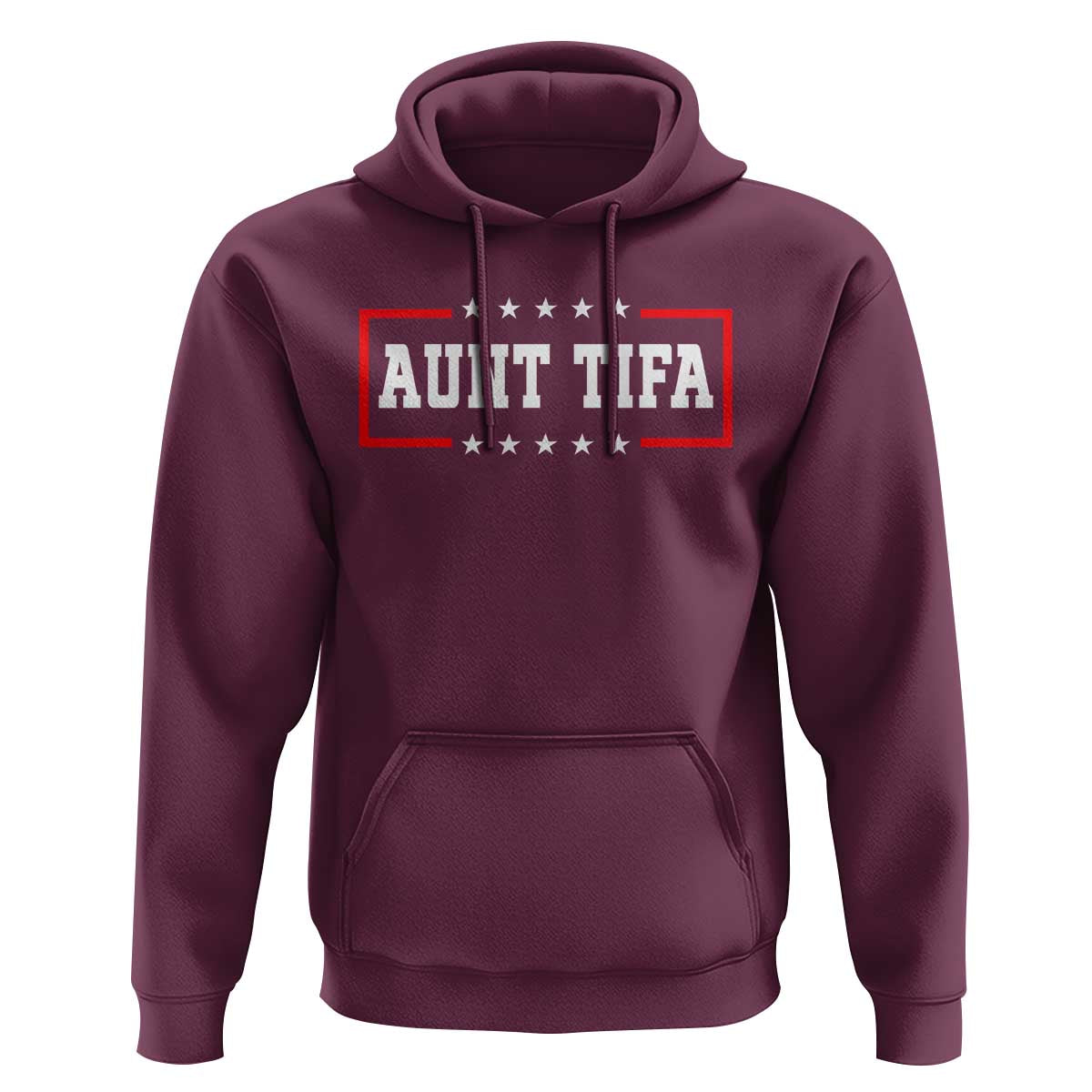 Aunt Tifa Hoodie Funny Political Sarcasm Patriotic - Wonder Print Shop