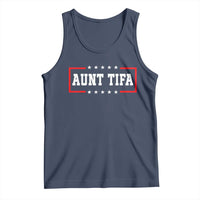 Aunt Tifa Tank Top Funny Political Sarcasm Patriotic - Wonder Print Shop