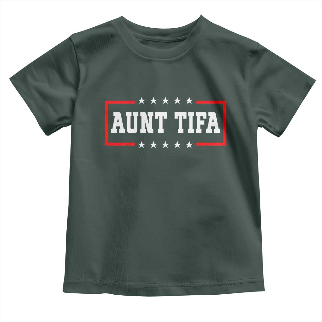 Aunt Tifa Toddler T Shirt Funny Political Sarcasm Patriotic - Wonder Print Shop
