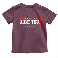 Aunt Tifa Toddler T Shirt Funny Political Sarcasm Patriotic - Wonder Print Shop
