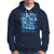 In November We Wear Blue Groovy Diabetic Diabetes Awareness Hoodie - Wonder Print Shop