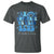 In November We Wear Blue Groovy Diabetic Diabetes Awareness T Shirt - Wonder Print Shop