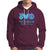 Peace Love Cure Blue Ribbon Sunflower Diabetes Awareness Hoodie - Wonder Print Shop