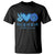Peace Love Cure Blue Ribbon Sunflower Diabetes Awareness T Shirt - Wonder Print Shop