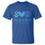 Peace Love Cure Blue Ribbon Sunflower Diabetes Awareness T Shirt - Wonder Print Shop