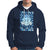 I Wear Blue For Diabetes Awareness Support T1D T2D Diabetics Hoodie - Wonder Print Shop
