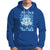 I Wear Blue For Diabetes Awareness Support T1D T2D Diabetics Hoodie - Wonder Print Shop