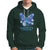 In November We Wear Blue Ribbon Butterfly Diabetes Awareness Hoodie - Wonder Print Shop