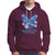 In November We Wear Blue Ribbon Butterfly Diabetes Awareness Hoodie - Wonder Print Shop