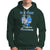 In October We Wear Blue Ribbon Heart Diabetes Awareness Hoodie - Wonder Print Shop