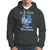 In October We Wear Blue Ribbon Heart Diabetes Awareness Hoodie - Wonder Print Shop