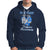 In October We Wear Blue Ribbon Heart Diabetes Awareness Hoodie - Wonder Print Shop