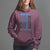 Blue American Flag Mom Of A Warrior T1D Awareness Hoodie - Wonder Print Shop