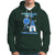 I Wear Blue For Me Diabetes Awareness Gnome Boy Men Warrior Diabetic Hoodie - Wonder Print Shop