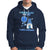 I Wear Blue For Me Diabetes Awareness Gnome Boy Men Warrior Diabetic Hoodie - Wonder Print Shop