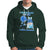 I Wear Blue For Me Diabetes Awareness Gnome Girl Women Warrior Diabetic Hoodie - Wonder Print Shop