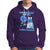 I Wear Blue For Me Diabetes Awareness Gnome Girl Women Warrior Diabetic Hoodie - Wonder Print Shop