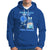 I Wear Blue For Me Diabetes Awareness Gnome Girl Women Warrior Diabetic Hoodie - Wonder Print Shop