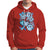 In November We Wear Blue T1D T2D Diabetes Awareness Retro Groovy Hoodie - Wonder Print Shop