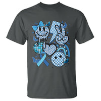In November We Wear Blue T1D T2D Diabetes Awareness Retro Groovy T Shirt - Wonder Print Shop