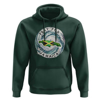 Pray For Jamaica Hurricane Support Hoodie Strong Island Map and Storm Graphic