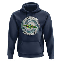 Pray For Jamaica Hurricane Support Hoodie Strong Island Map and Storm Graphic