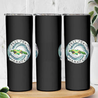 Pray For Jamaica Hurricane Support Skinny Tumbler Strong Island Map and Storm Graphic