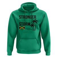 Stronger Than The Storm Jamaica Hoodie Resilience and Hope Hurricane Awareness