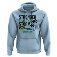 Stronger Than The Storm Jamaica Hoodie Resilience and Hope Hurricane Awareness